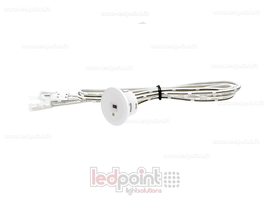 Interruttore a sensore laser, 12-24VDC, 1.5A, 18-36W