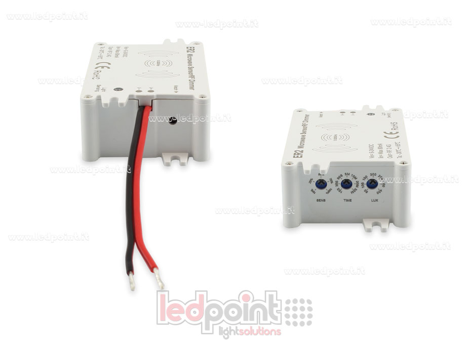 Telecomando e sensore di movimento con dimmer per controller Skydance, 9-24V Telecomando e sensore di movimento con dimmer per controller Skydance, 9-24V