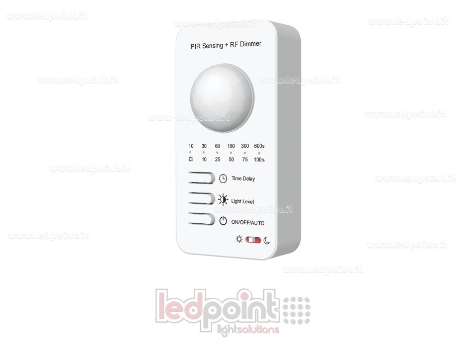 Controller dimmer con sensore di movimento PIR 5-24V 1ch*3A Controller dimmer con sensore di movimento PIR 5-24V 1ch*3A