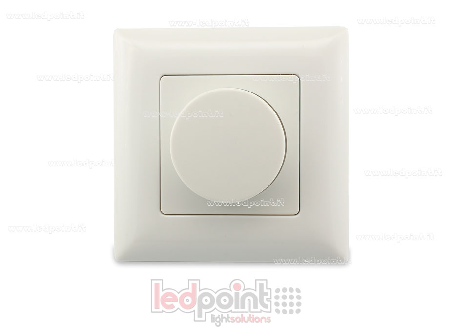 Dimmer da parete a rotella 0-10v e telecomando RF, 86*86mm Dimmer da parete a rotella 0-10v e telecomando RF, 86*86mm