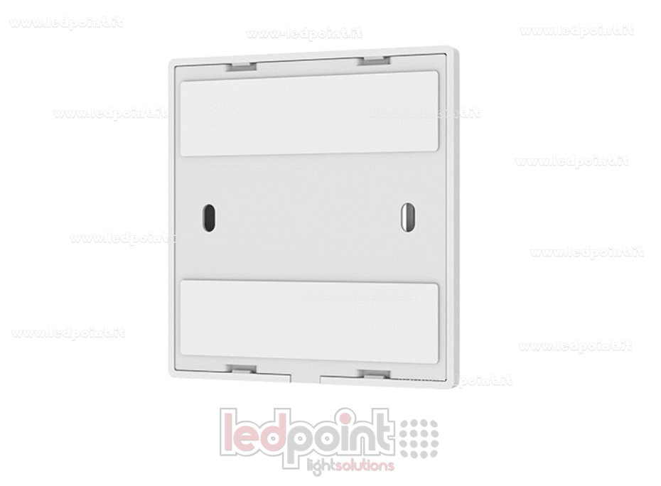 Telecomando da parete 86x86mm monocromatico 2 zone RF2.4G