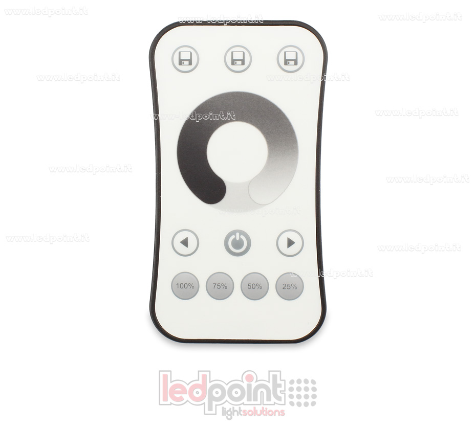 Telecomando monocromatico monozona, bianco, RF2.4G Telecomando monocromatico monozona, bianco, RF2.4G