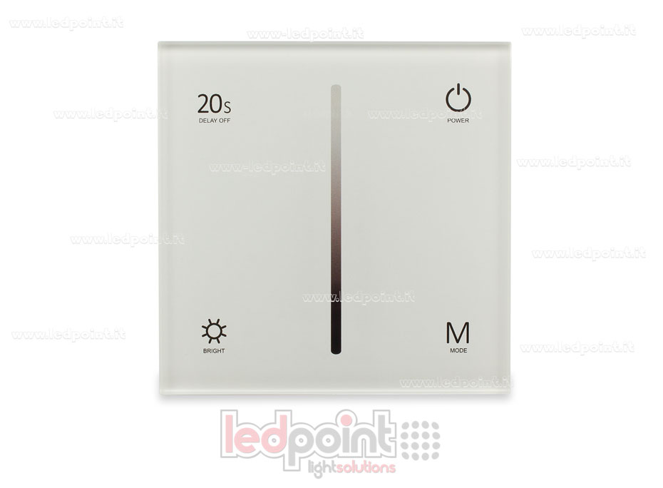 Controller monocromatico touch triac 100/230V, RF 2.4G Controller monocromatico touch triac 100/230V, RF 2.4G
