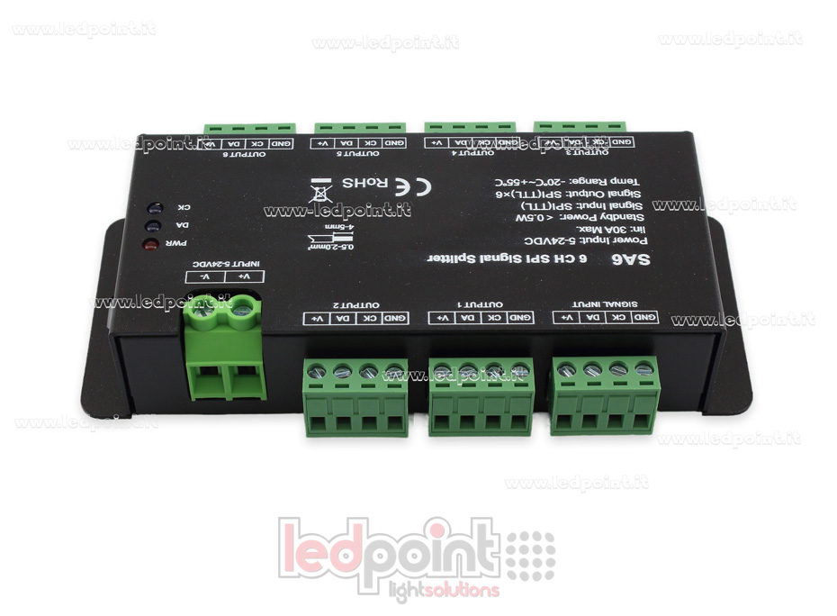 Splitter di segnale SPI a 6 vie Splitter di segnale SPI a 6 vie