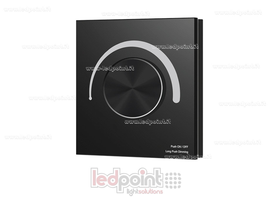 Pannello di controllo a muro, Wifi 0/1 - 10V dimmer , 100-240VAC 3A(AC) nero