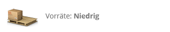 Der Artikel ist normalerweise in kleinen Mengen im Lager verfügbar. Es handelt sich um Waren mit kleinen Verkaufsvolumen. Es wird immer in kleinen Mengen bestellt, und könnte auch verlassen werden wenn die kleinen Mengen zu ende sind. vorräte und verfügbarkeit kleinen Mengen