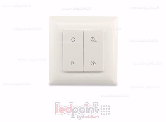 Immagine di Telecomando da parete 86x86mm RGB/RGBW RF2.4G