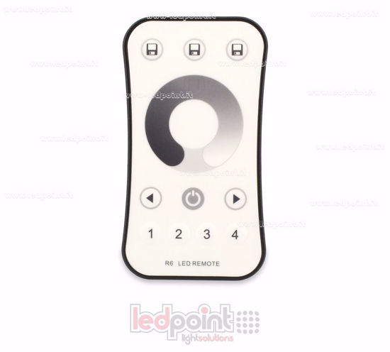 Immagine di Telecomando monocromatico 4 zone, bianco, RF2.4G