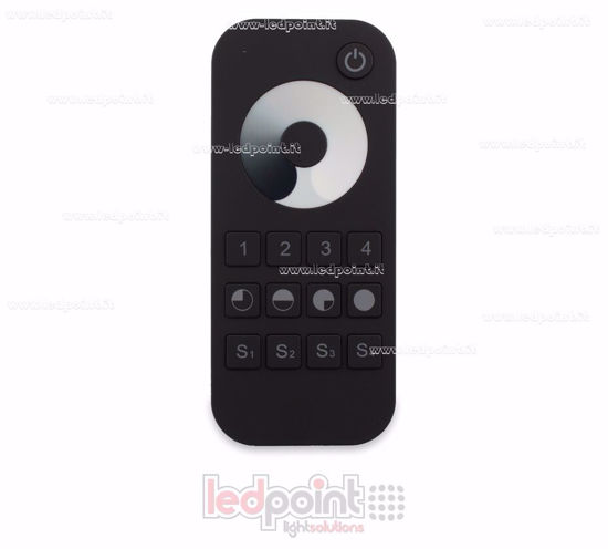 Immagine di Telecomando monocromatico 4 zone, 4 scene, nero, RF2.4G