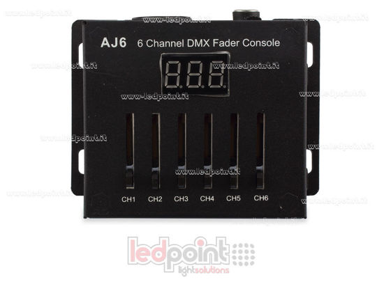 Bild von 6 Kanäle DMX 512 Master Konsole