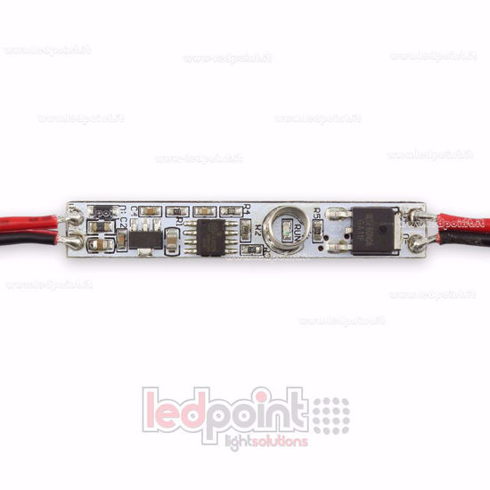 Bild von Einfarbiger Touch Mini  Dimmer mit Memory Funktion 12/24V, 1chx3A