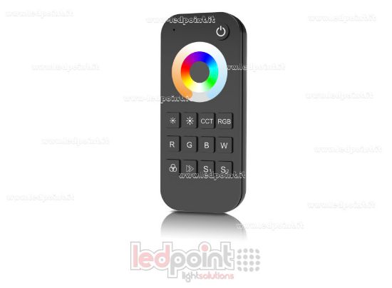 Immagine di Telecomando universale monocromatico, CCT, RGB, RGBW o RGB+CCT, 1 zona RF2.4G