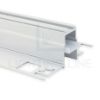 Picture of White painted 72x31mm aluminum profile for drywall without piercing, 2 meters