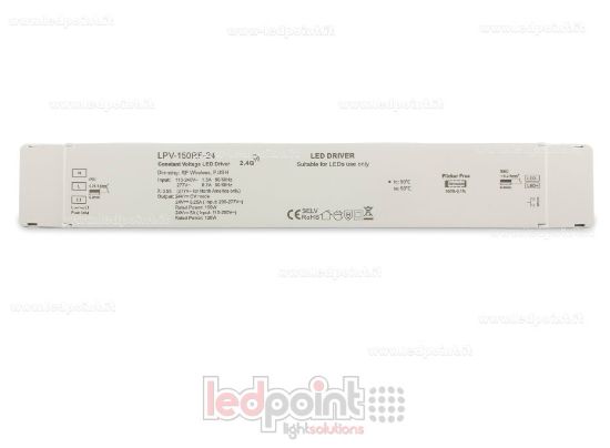 Immagine di Alimentatore 150W 24V, RF Wireless, push dim