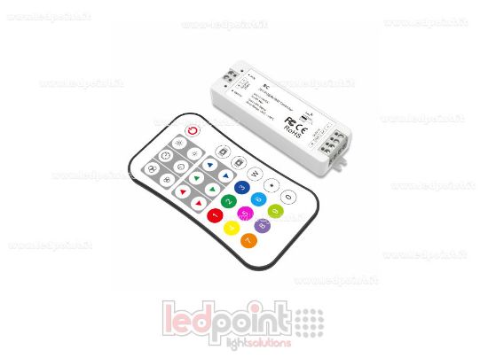 Immagine di Kit Telecomando + Ricevitore controller SPI, 5-24V RF 2.4G