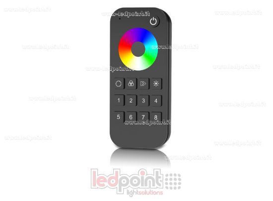 Immagine di Telecomando RGB/RGBW SPI, nero, monozona, RF2.4G