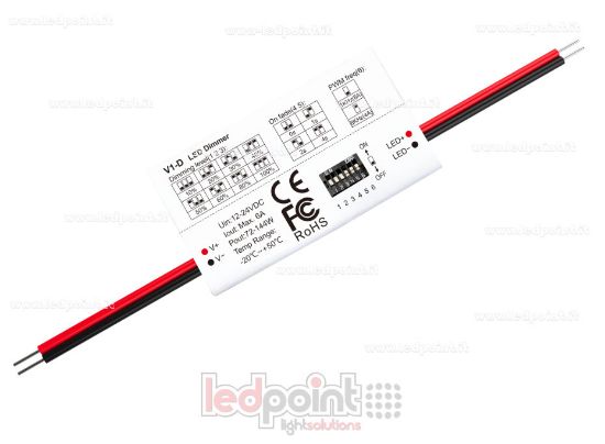 Immagine di Mini Controller 12-24V, 1ch 6A (senza RF)
