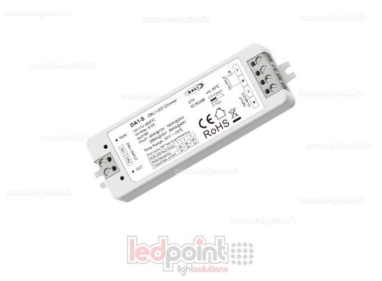Immagine di Dimmer DALI-2, 1 canale da 8A, 12-48V DC, tensione costante