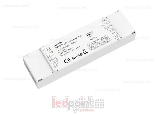 Picture of DALI-2 broadcast unit, 100–240VAC, 200mA (DT6/DT8)