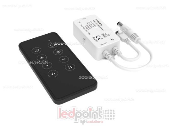 Immagine di Dimmer KIT di controllo Wifi per strisce LED monocromatiche, 1CH*5A, 5-24VDC