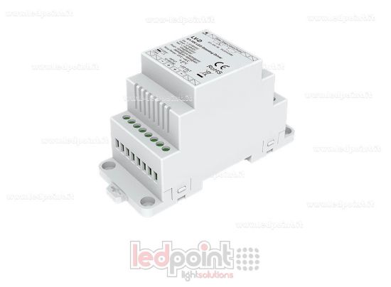 Immagine di Driver dimmer a tensione costante 1CH*15A  12-48VDC, 0/1-10V, Push dim